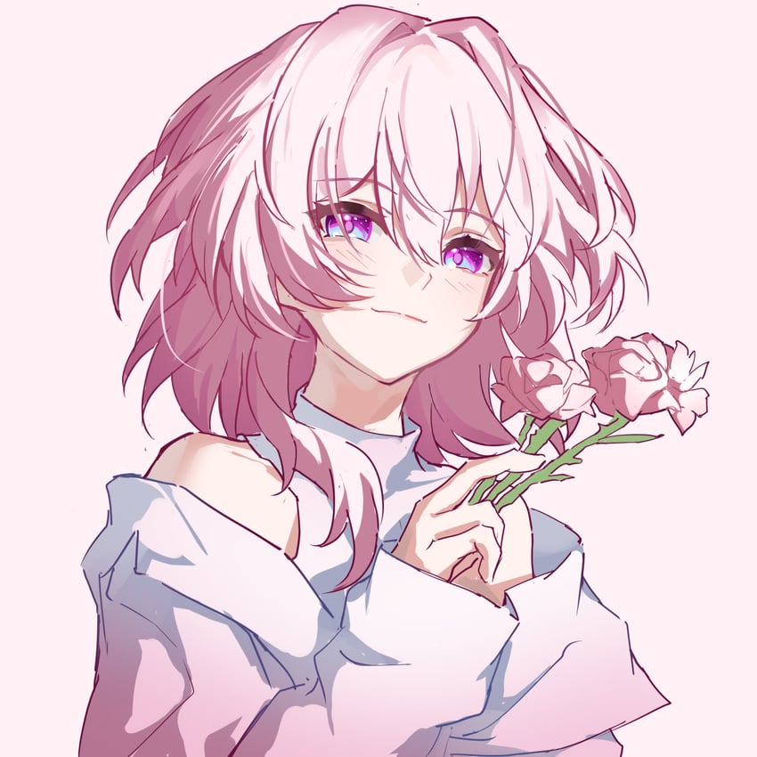march 7th (honkai and 1 more) drawn by evzeva