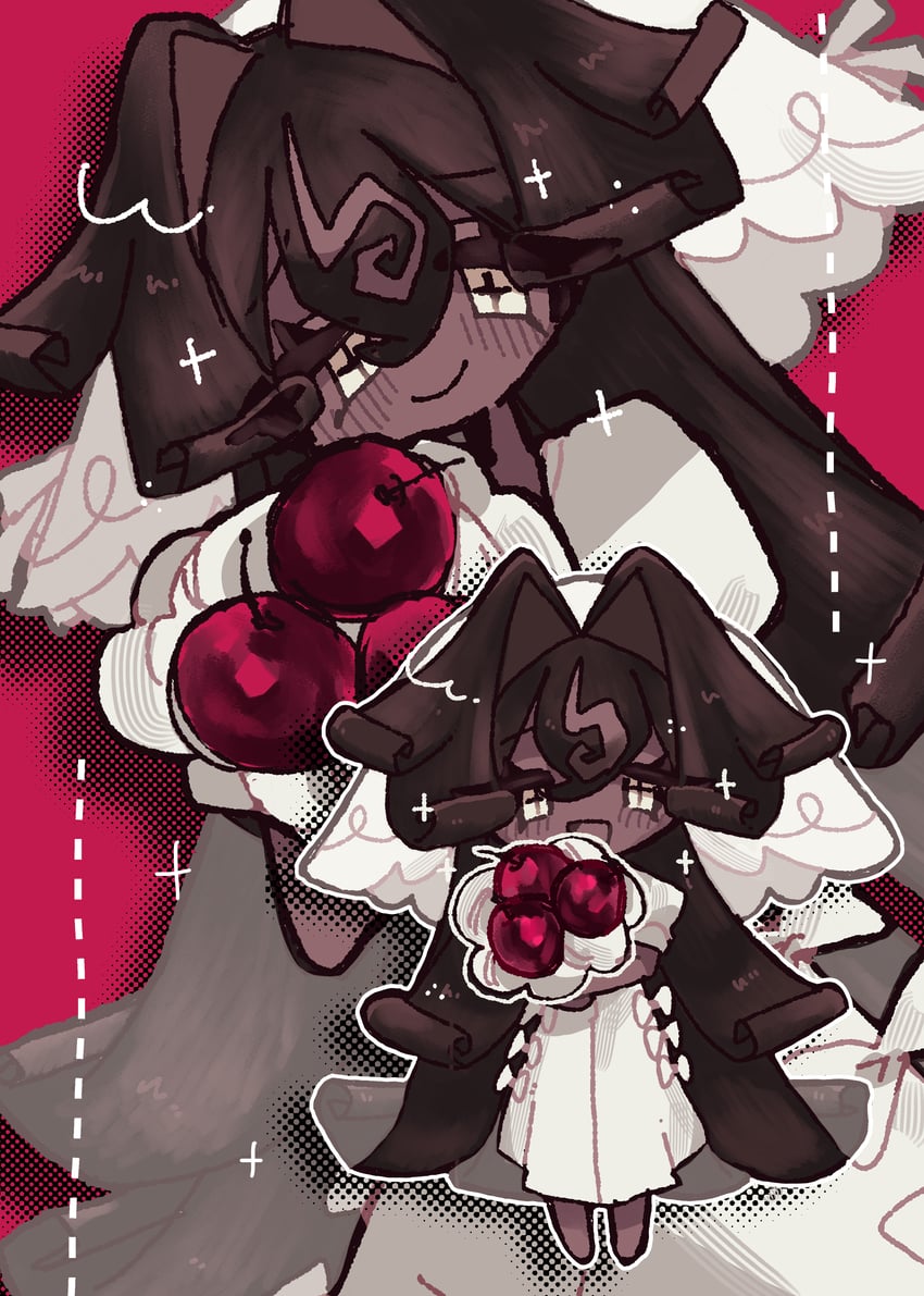 black forest cookie (cookie run and 1 more) drawn by soltbook
