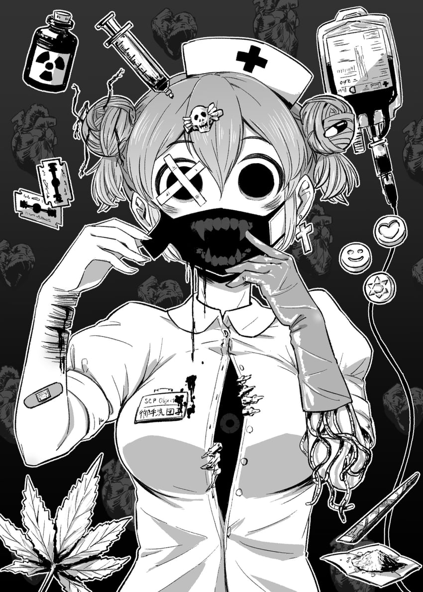 dango-chan (original and 1 more) drawn by 4shi