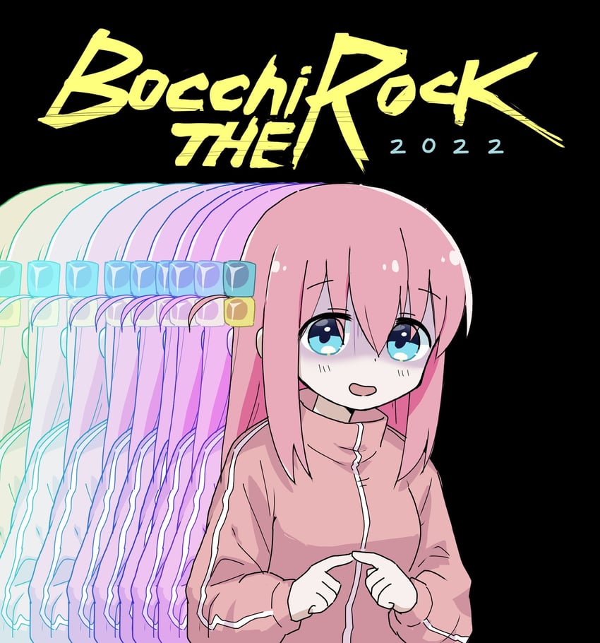 gotoh hitori (bocchi the rock! and 2 more) drawn by dovepopon