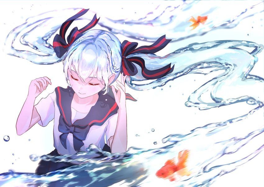 hatsune miku and bottle miku (vocaloid) drawn by nap_on_a_cloud