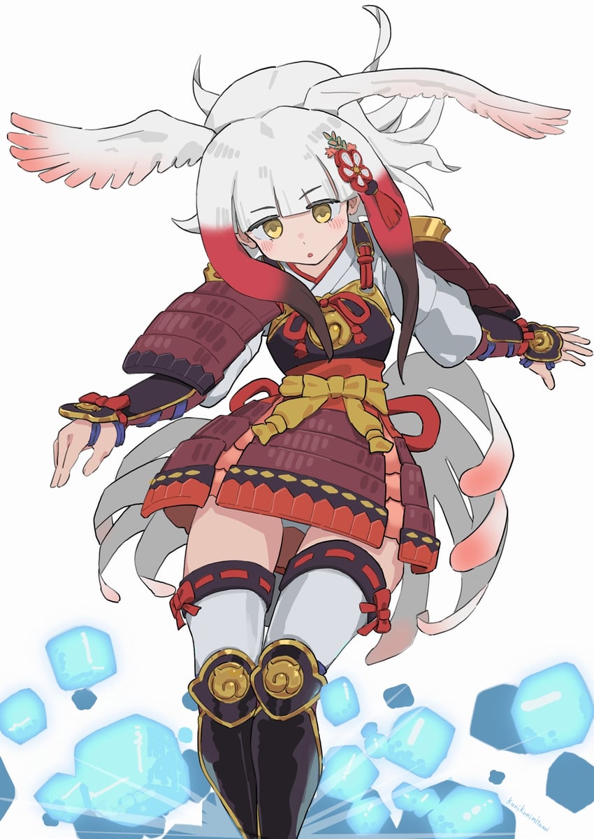 japanese crested ibis (kemono friends and 1 more) drawn by kunikuni_(kunihiro2005)