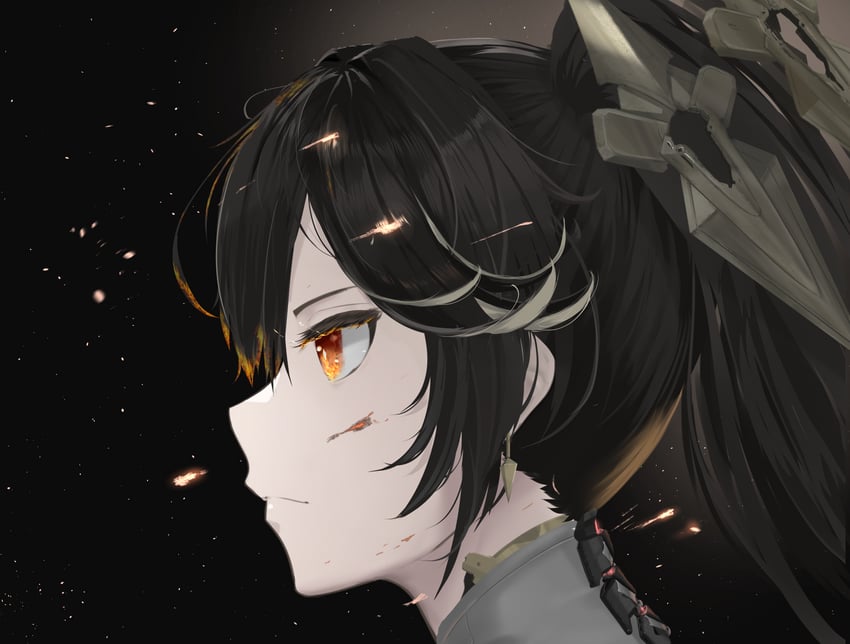 lucia and lucia: pyroath (punishing: gray raven) drawn by saif_artz