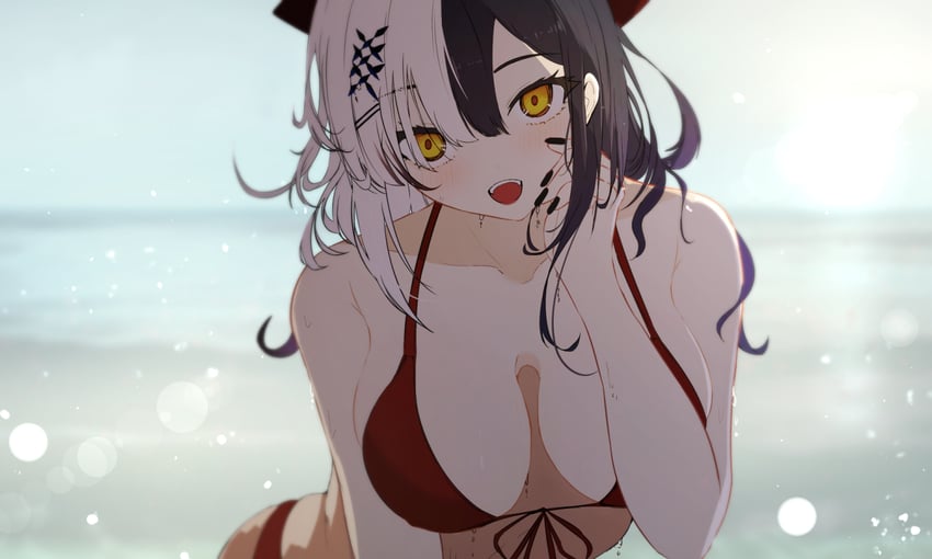 shiori novella (hololive and 1 more) drawn by holly_(ruptonotty)