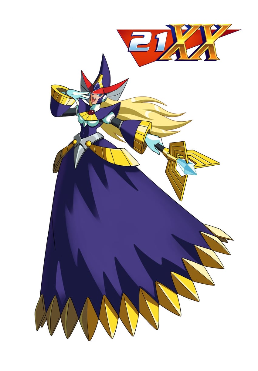 berkana (mega man and 2 more) drawn by sprinqgueen