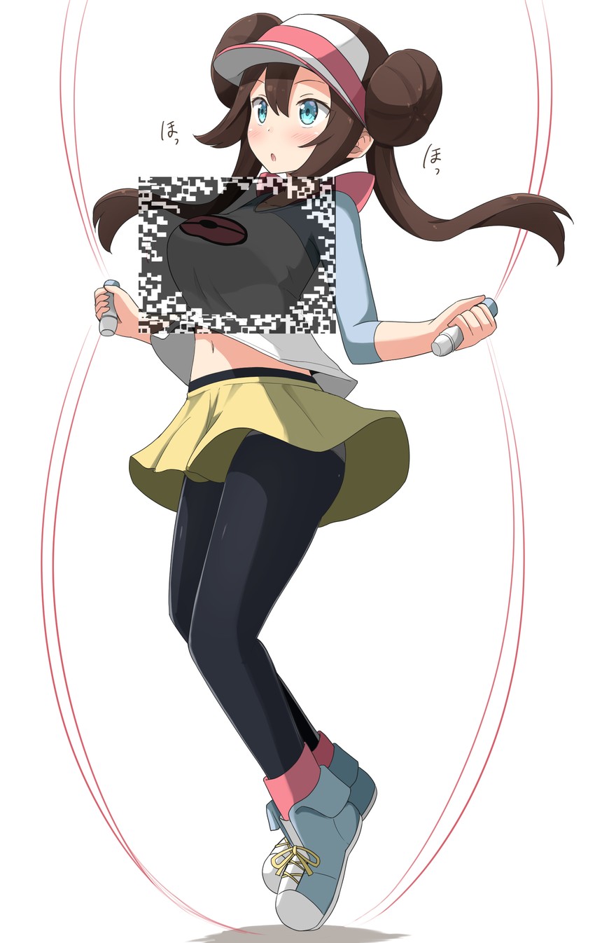 rosa (pokemon and 1 more) drawn by aikawa_ryou