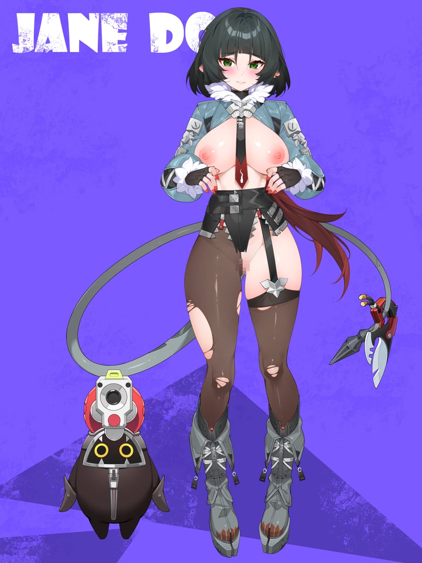 jane doe (zenless zone zero) drawn by waterring