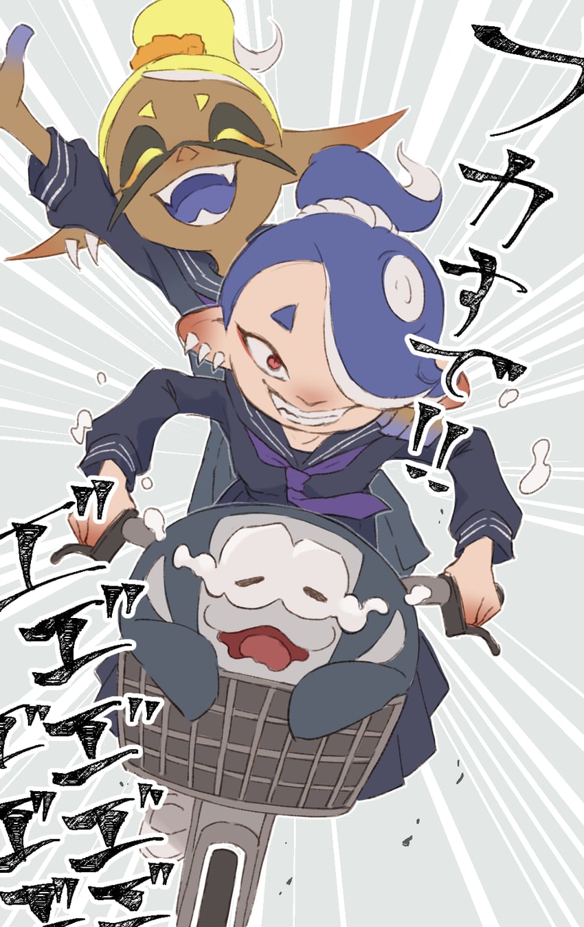 shiver, frye, and big man (splatoon and 1 more) drawn by teo_(teorekka)