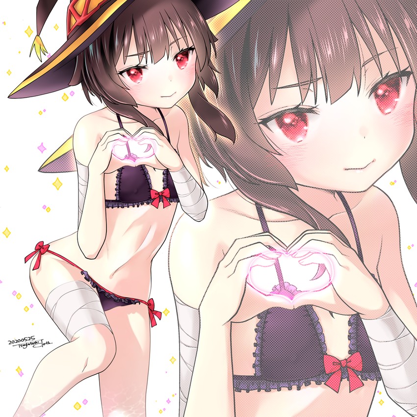 megumin (kono subarashii sekai ni shukufuku wo!) drawn by kurosu_tsugutoshi