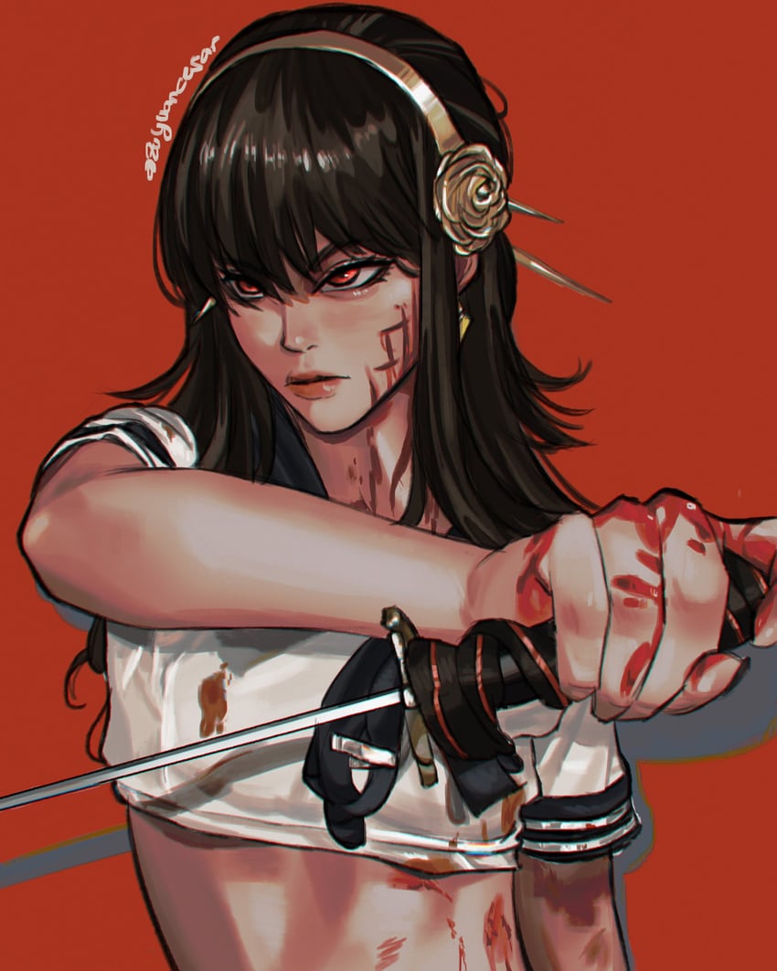 yor briar (spy x family) drawn by zu_yuan_cesar