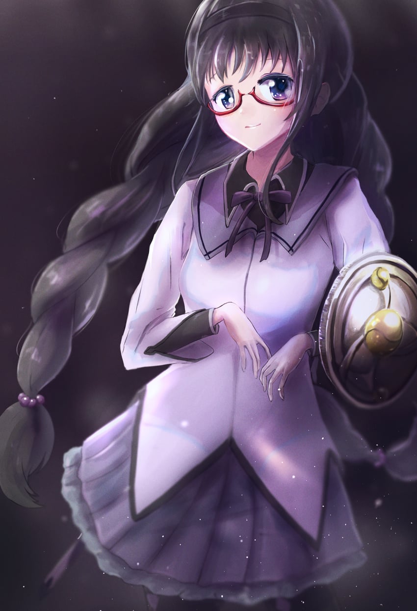 akemi homura (mahou shoujo madoka magica) drawn by tsukushi_miwo
