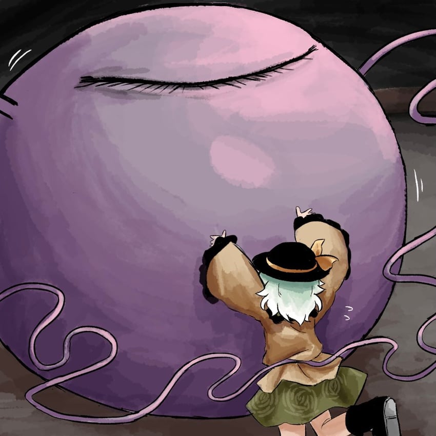 komeiji koishi and sisyphus (touhou and 1 more) drawn by heripantomorrow
