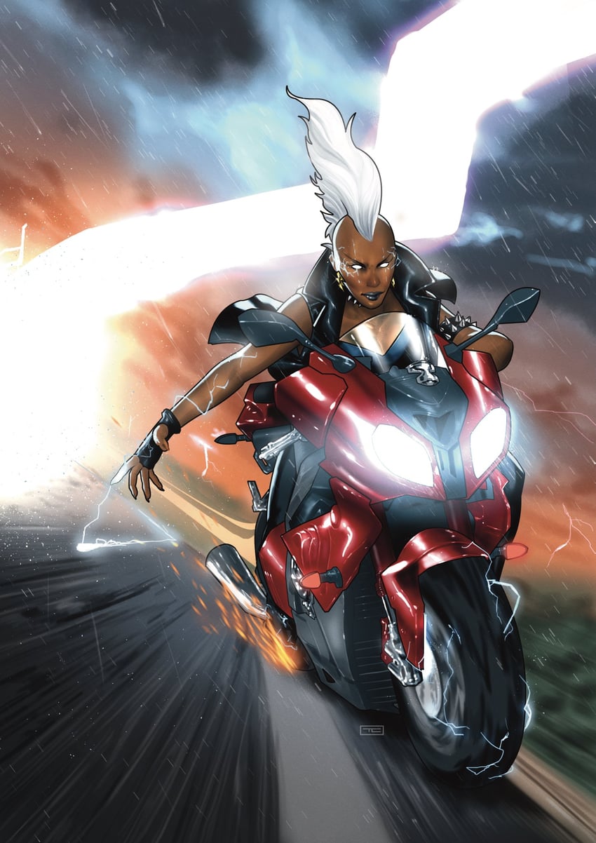 storm (marvel and 1 more) drawn by taurin_clarke