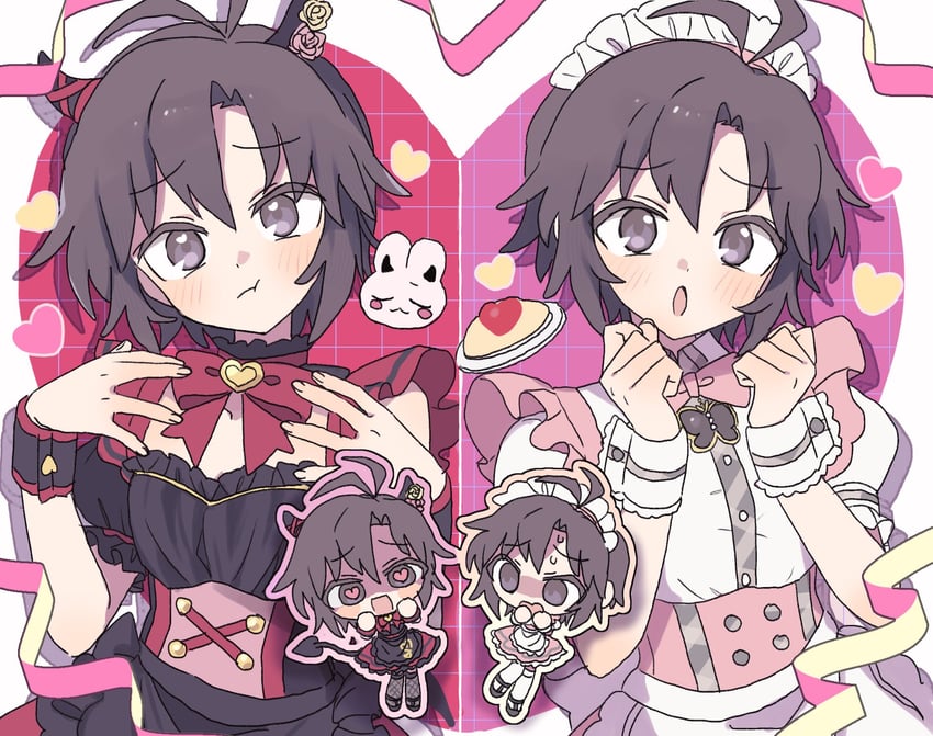 kikuchi makoto (idolmaster and 2 more) drawn by pnt_0202