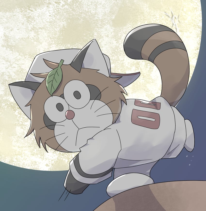 pokoemon (doraemon and 1 more) drawn by suna_sand1