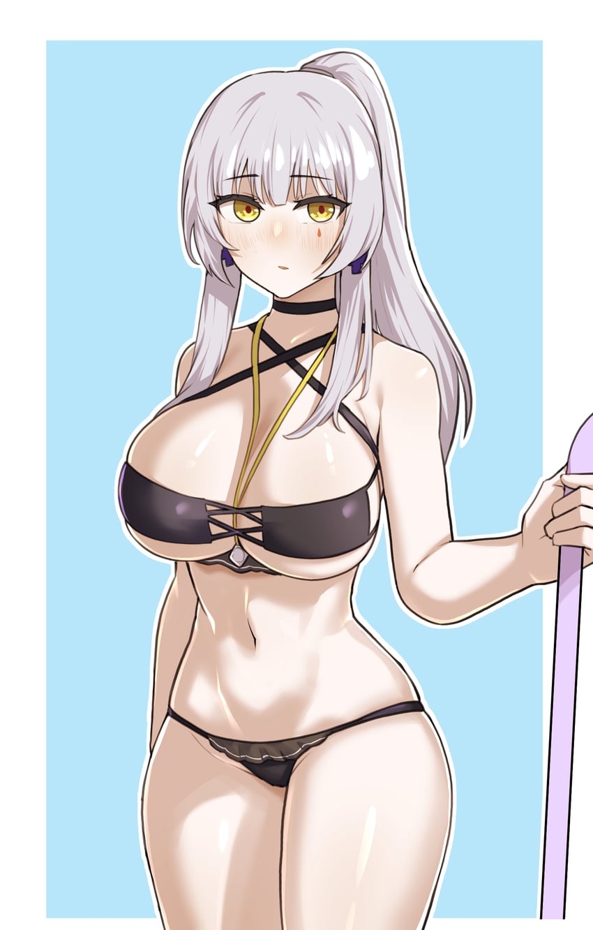 hk416 and klukai (girls' frontline and 1 more) drawn by doya_(qkrdbseh1205)