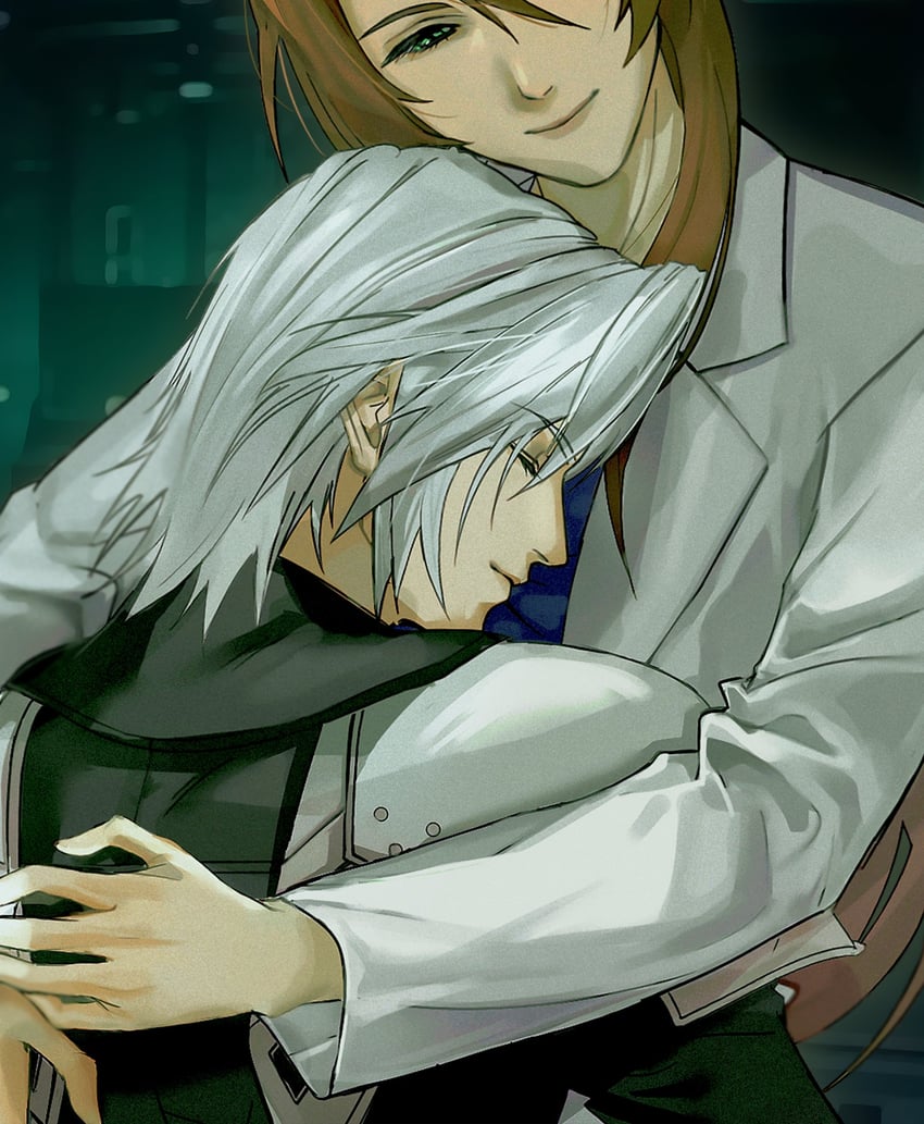 sephiroth and lucrecia crescent (final fantasy and 2 more) drawn by zoticgex