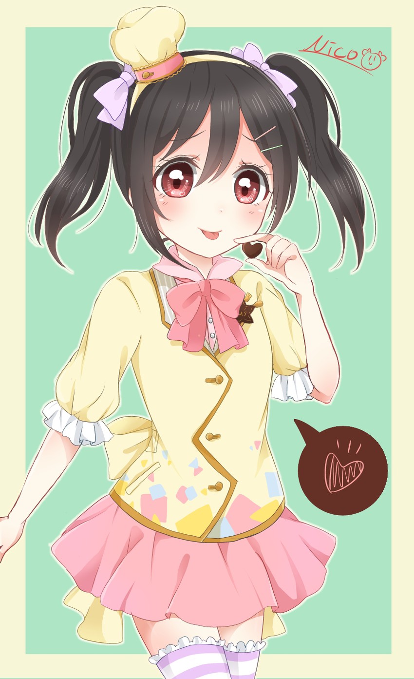 yazawa nico (love live! and 1 more) drawn by mashuhope_(chinesere)