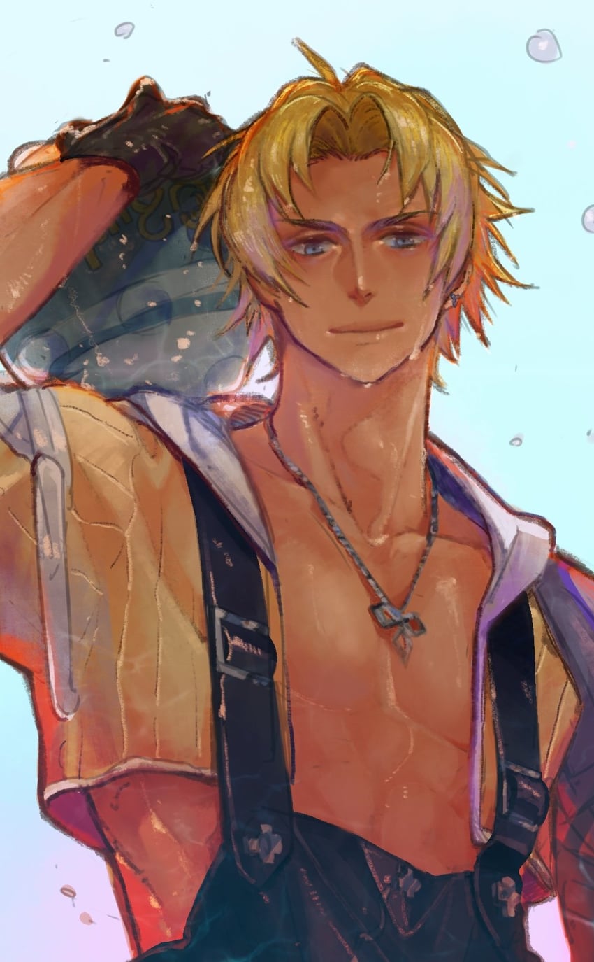 tidus (final fantasy and 1 more) drawn by nini_tw99