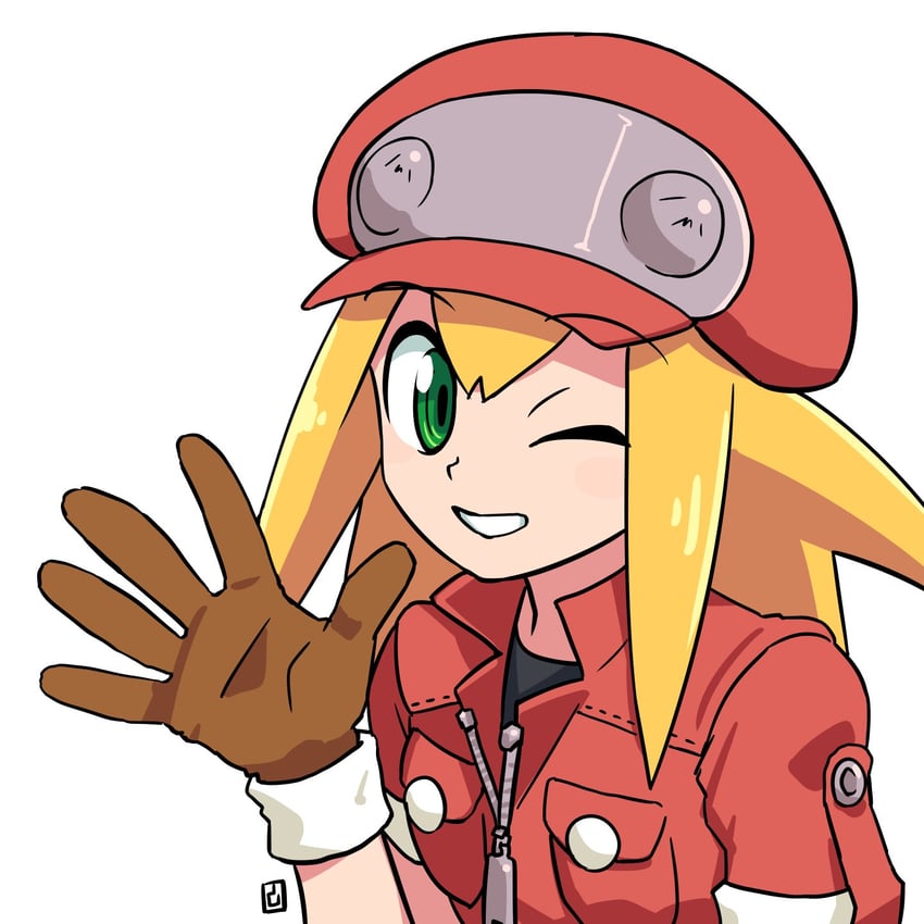 roll caskett (mega man and 1 more) drawn by muu_(mumumer)