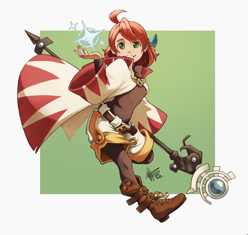 white mage and shirma (final fantasy and 1 more) drawn by mateus_upd