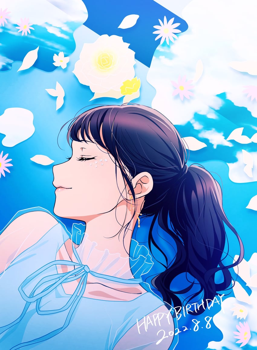 aida rikako (real life) drawn by kougi_hiroshi