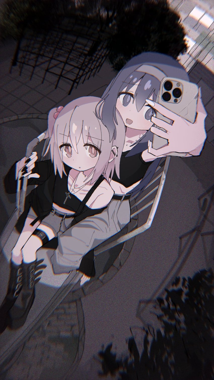 senkawa minato and shiori (onii-chan wa oshimai!) drawn by 2mai84
