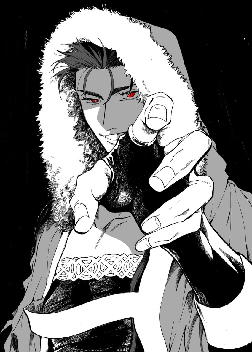 cu chulainn (fate and 1 more) drawn by maripaka