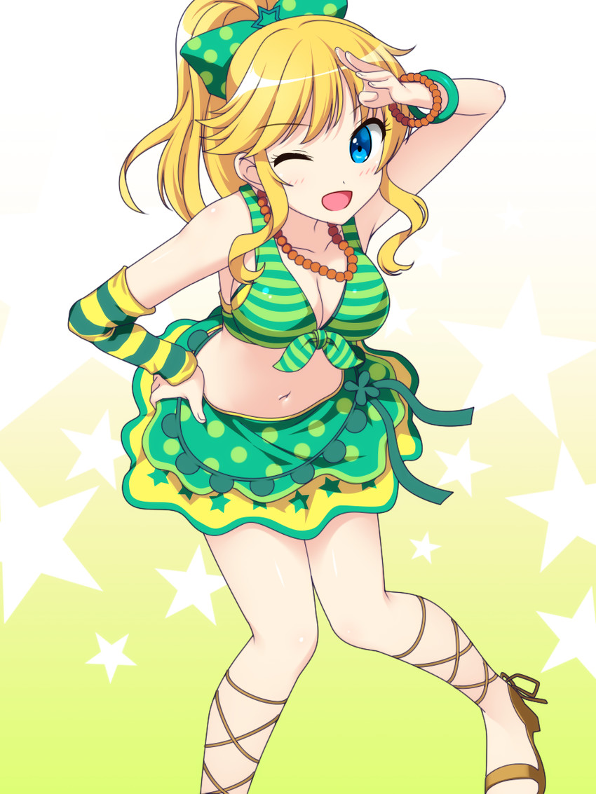 ohtsuki yui (idolmaster and 1 more) drawn by totokichi