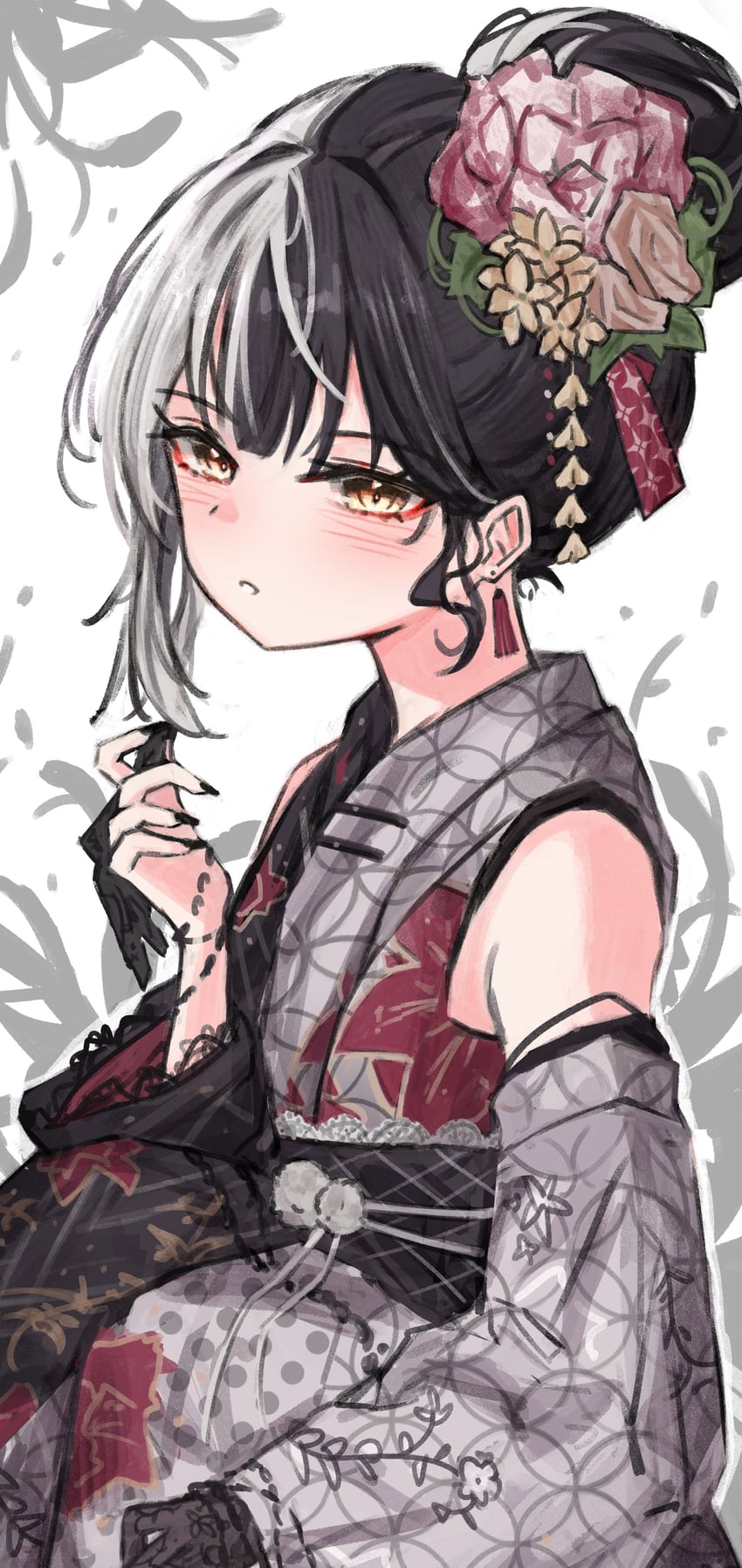 shiori novella (hololive and 1 more) drawn by akarinnndesu