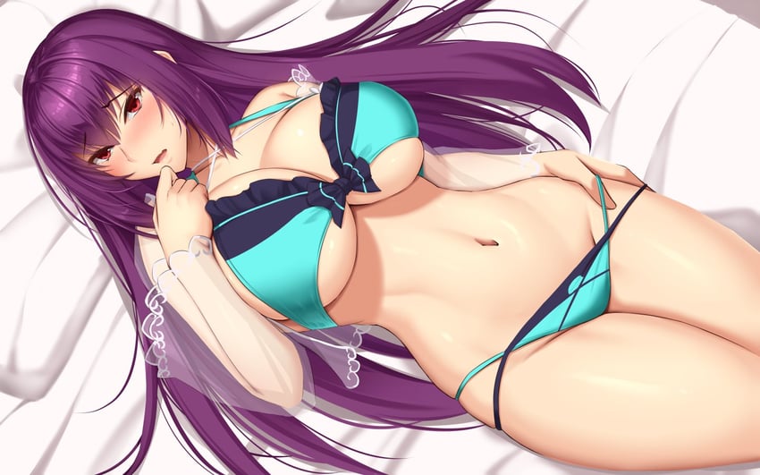 scathach and scathach skadi (fate and 1 more) drawn by akitsuki_karasu