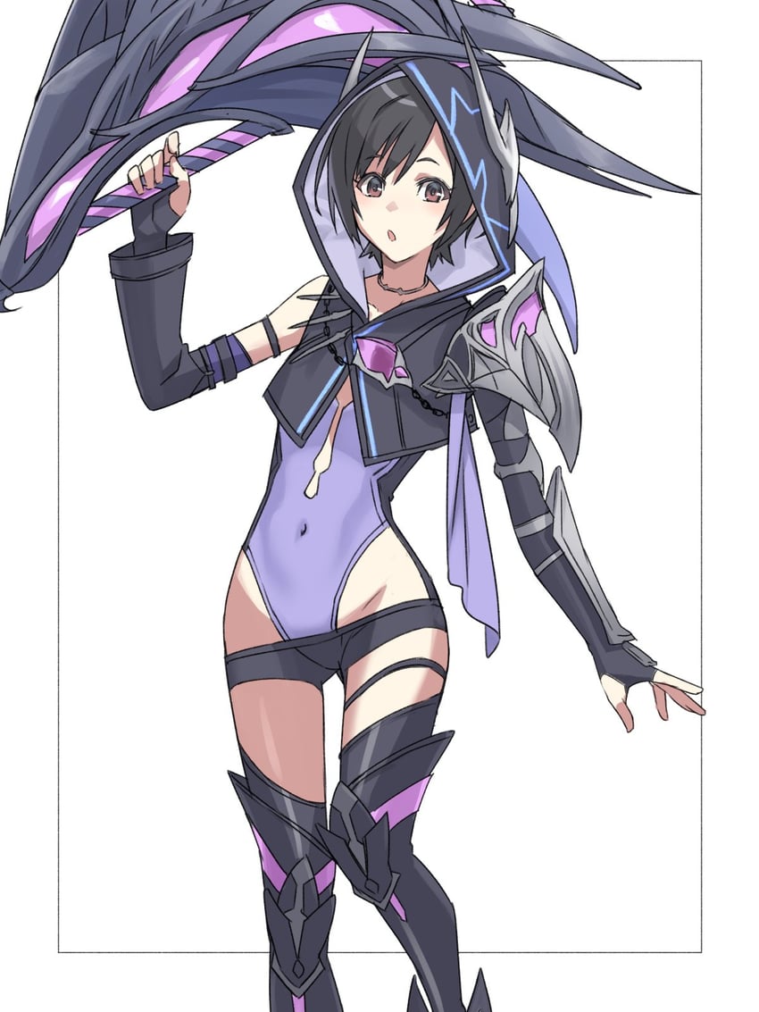 yuffie kisaragi (final fantasy and 2 more) drawn by decoponmagi