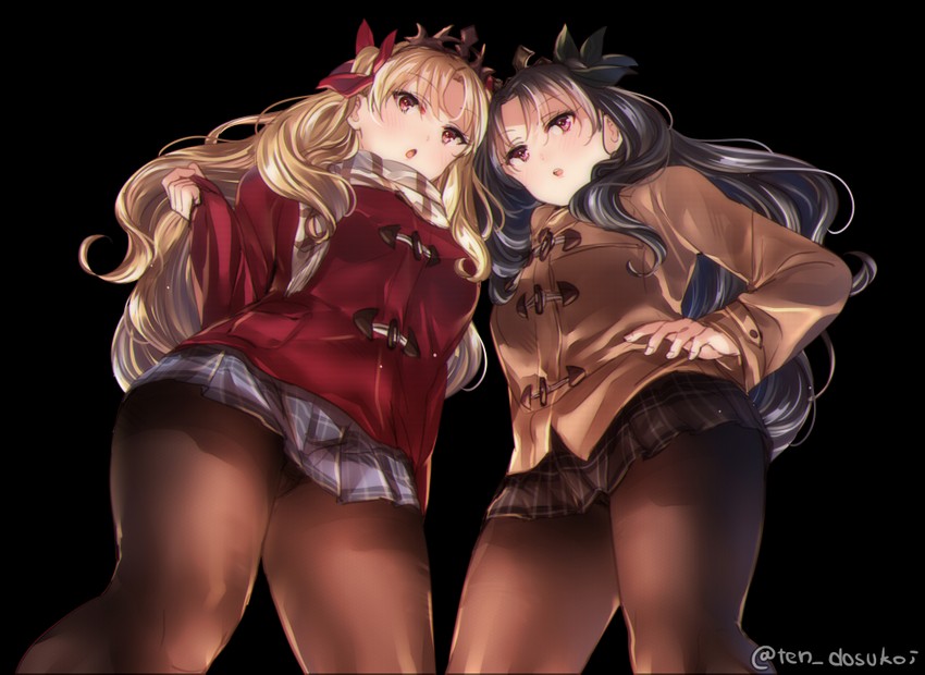 ereshkigal and ishtar (fate and 1 more) drawn by juurouta