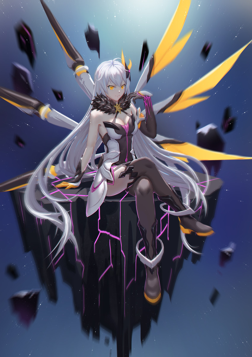 kiana kaslana (honkai and 1 more) drawn by ye-z-jing