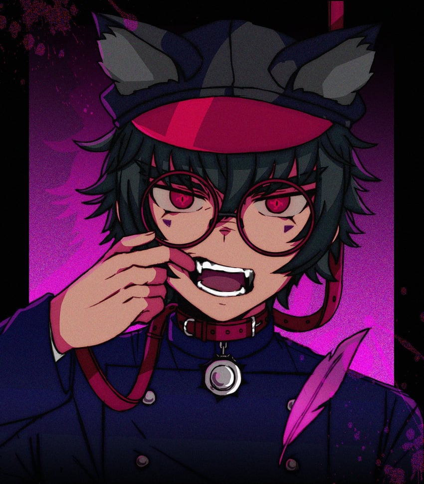 zilch alexander (master detective archives: rain code) drawn by ooehebiko