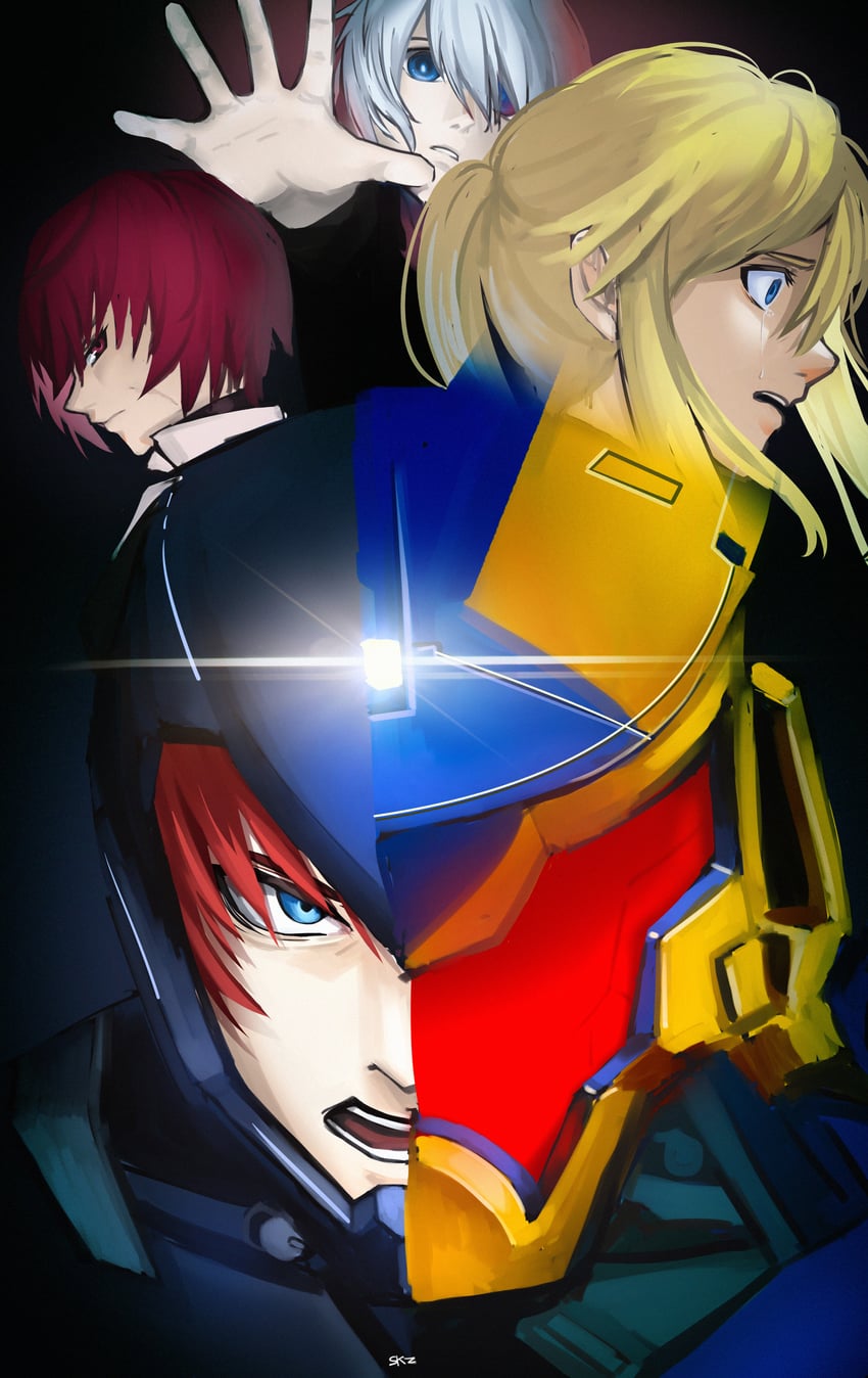 hayley travis, mei, atlas destroyer, and taylor travis (pacific rim and 1 more) drawn by shirokaza