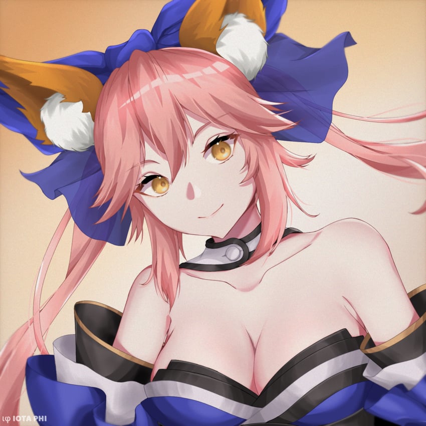 tamamo and tamamo no mae (fate and 1 more) drawn by iophi