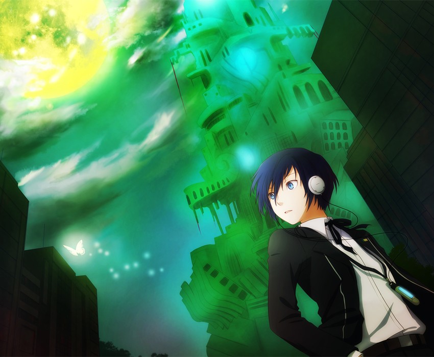 yuuki makoto (persona and 1 more) drawn by arya_(tianhua)