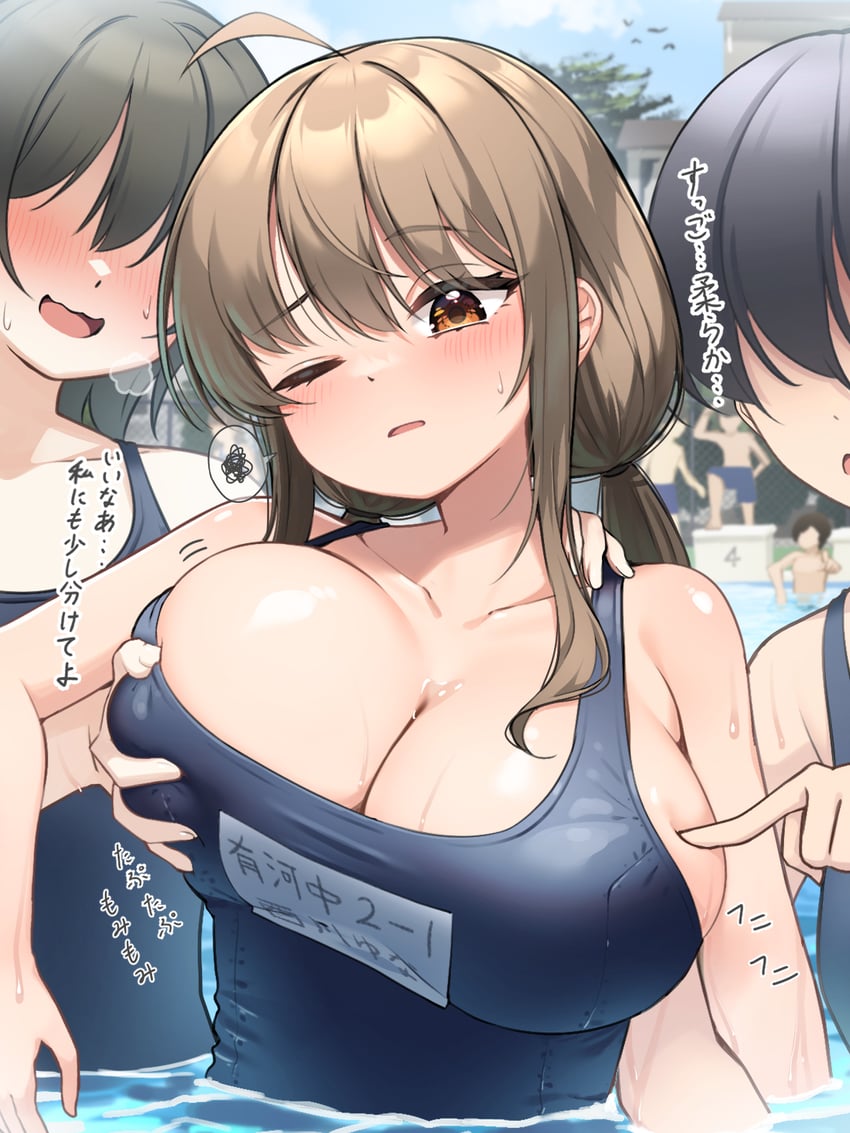 nishikawa yuna (original) drawn by kuromasu