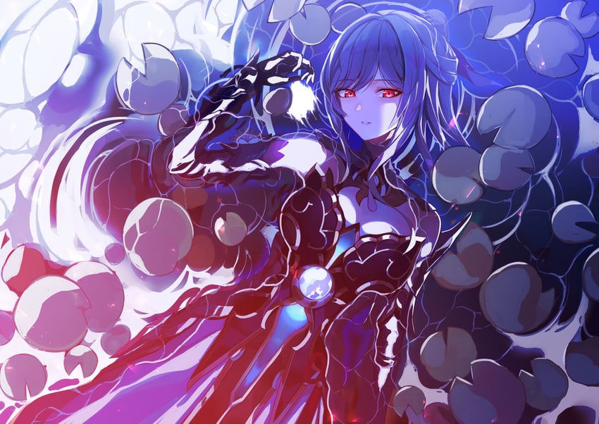 jingliu (honkai and 1 more) drawn by sas_(ls08b)