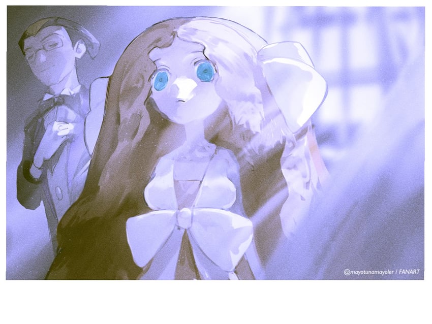 caitlin and darach (pokemon and 2 more) drawn by mayotsunamayo