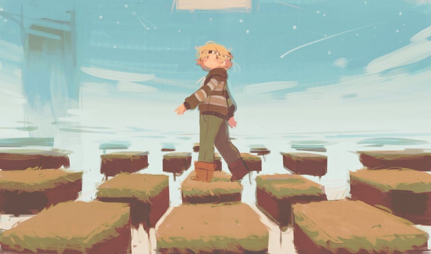 evbo (minecraft and 2 more) drawn by shortcake_cafe