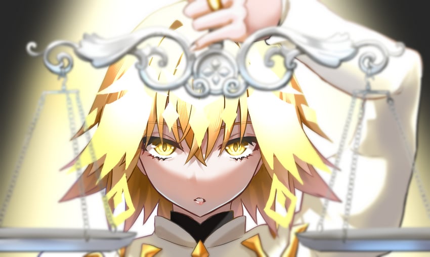 jeanne d'arc and metatron jeanne (fate and 1 more) drawn by uzu_asc