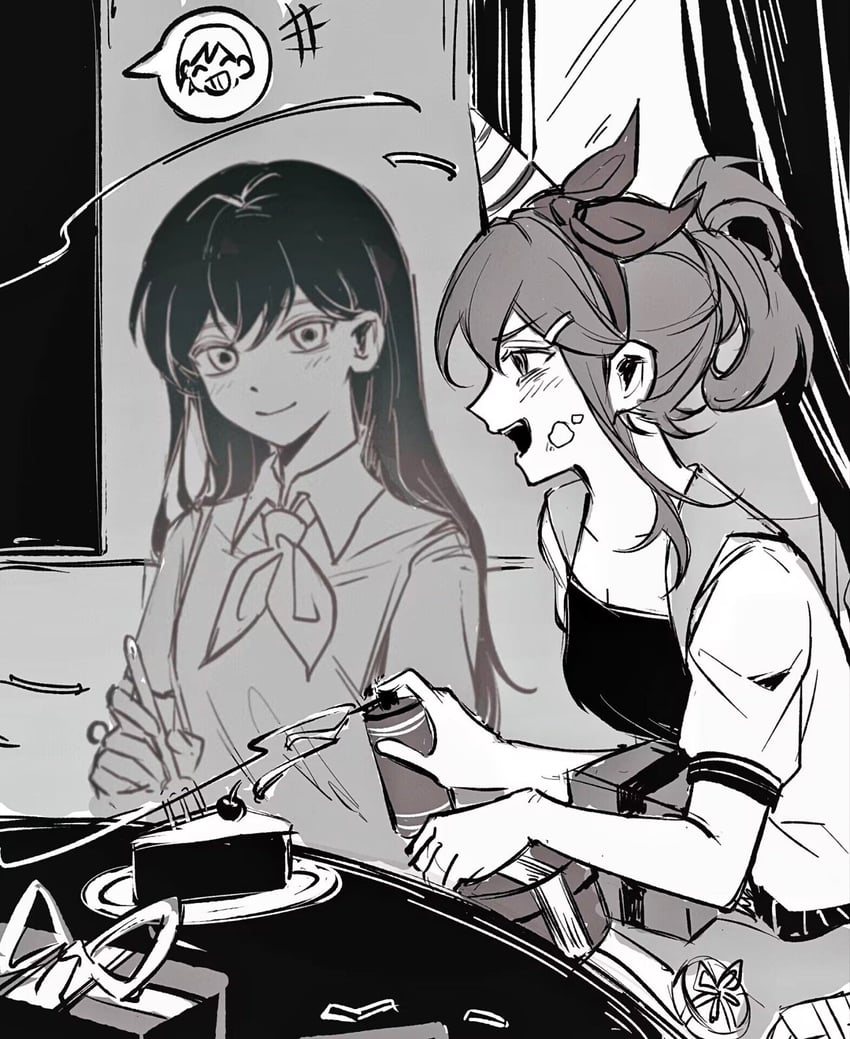kel, aubrey, and mari (omori) drawn by niu_tata