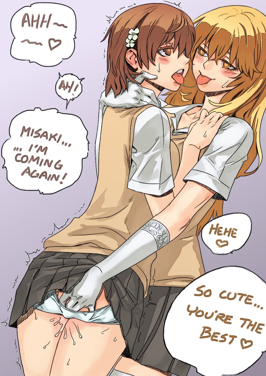 misaka mikoto and shokuhou misaki (toaru majutsu no index and 1 more) drawn by archvermin