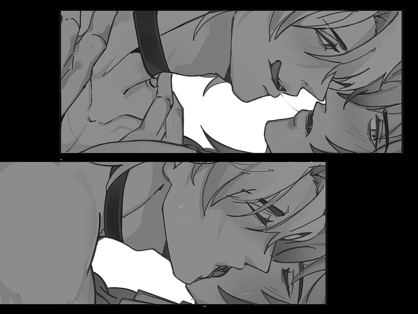 phainon and mydei (honkai and 1 more) drawn by muzhhart_acc
