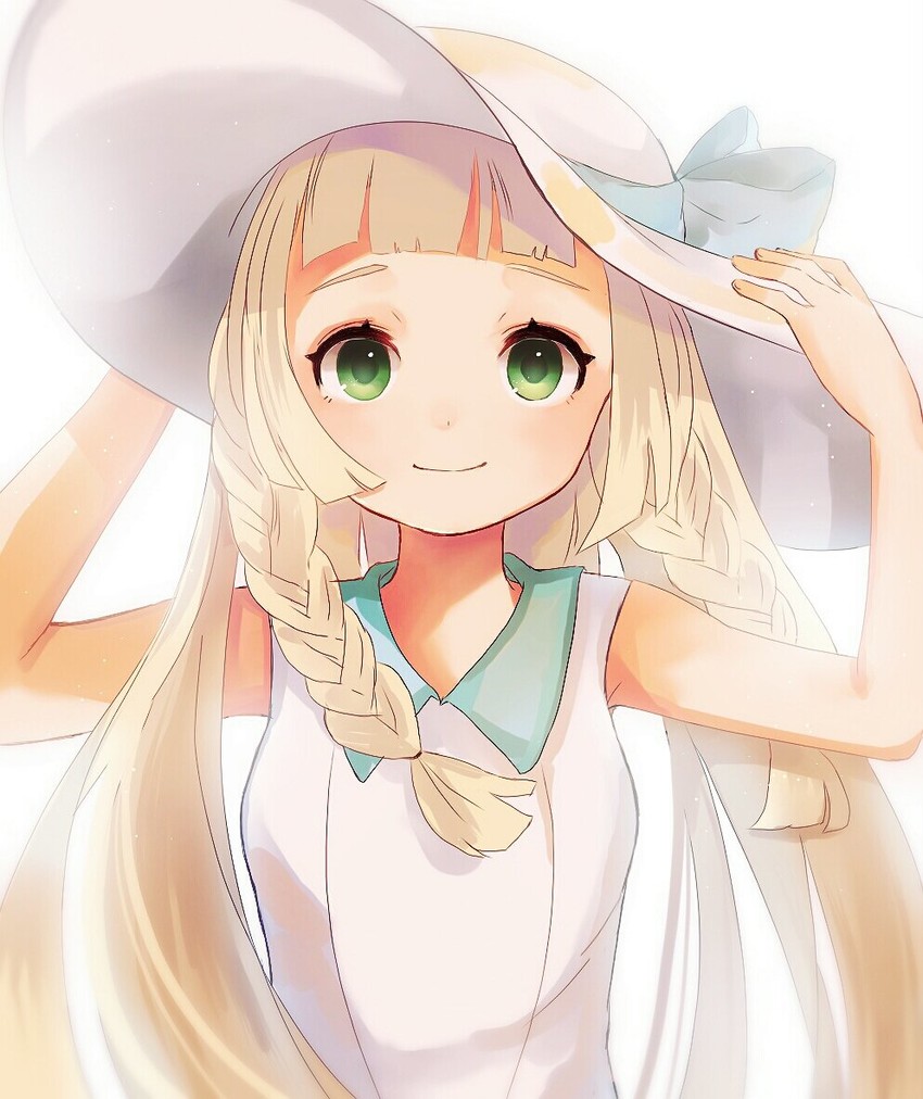 lillie (pokemon and 1 more) drawn by sani_toon