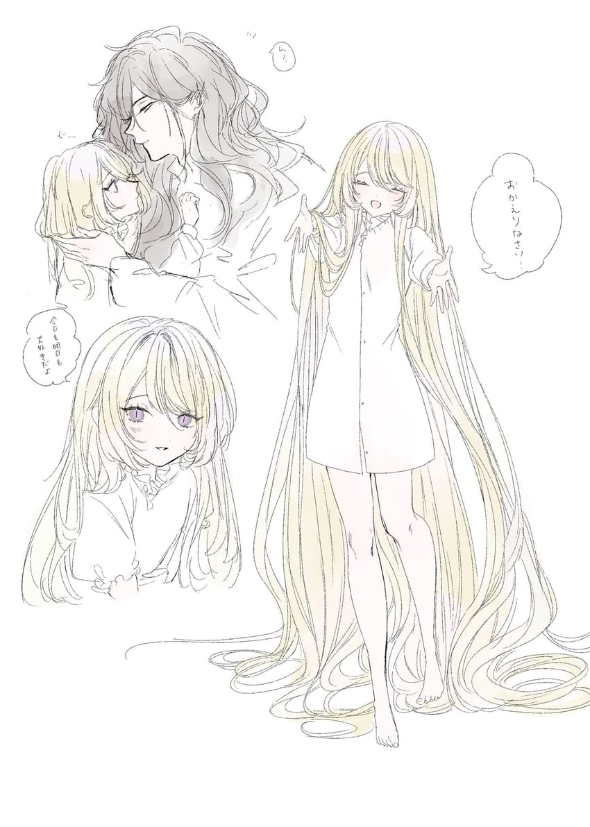 phalaenopsis and roynase (original) drawn by msa_(fary_white)