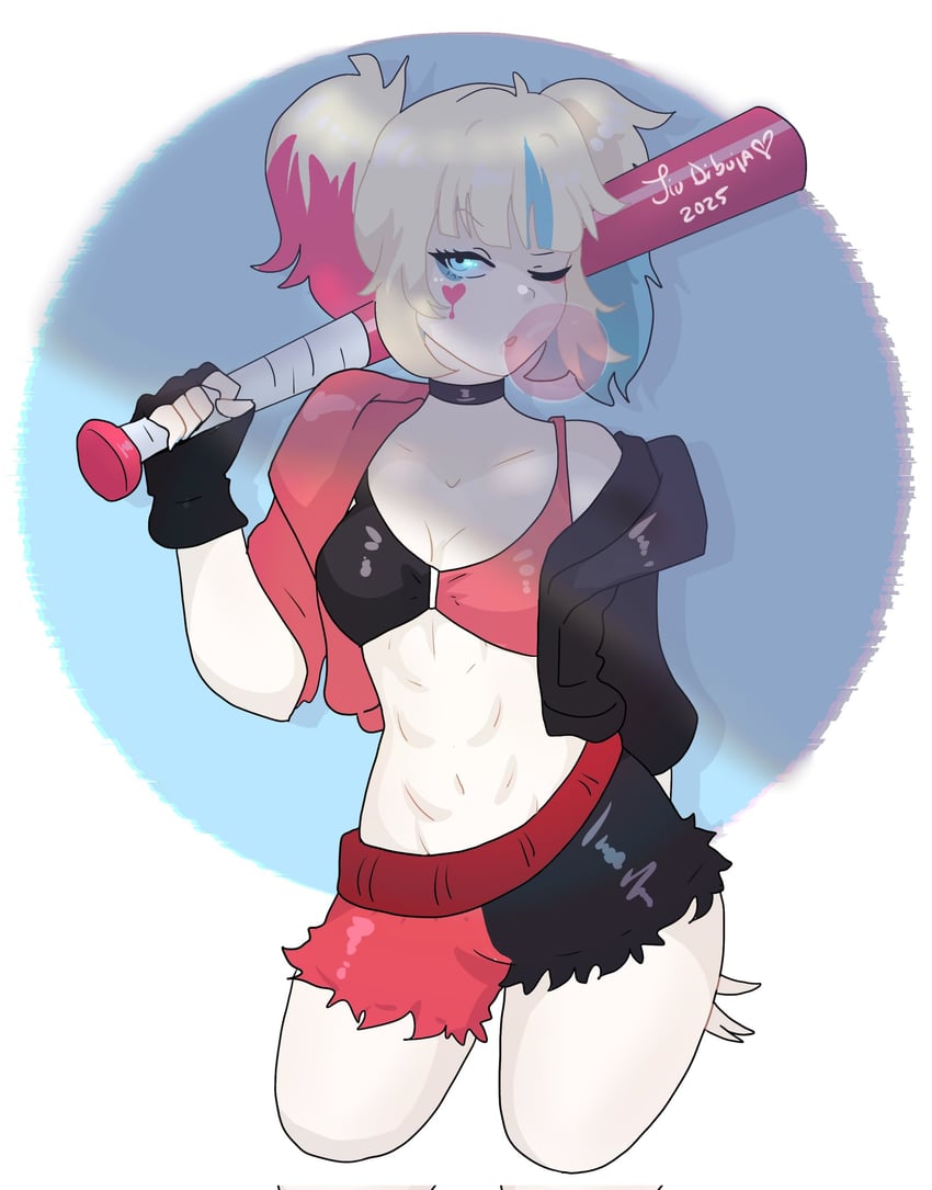harley quinn (dc comics and 1 more) drawn by dibujaliu