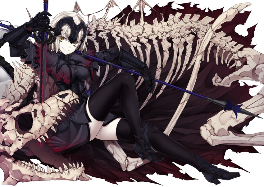 jeanne d'arc alter (fate and 1 more) drawn by hachiroku_(hatirokusann86)